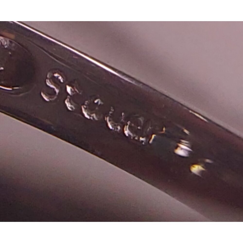 Stauer 925 Silver Ring With Large Round-Cut Clear Stone Engagement Accent - Picture 5 of 10
